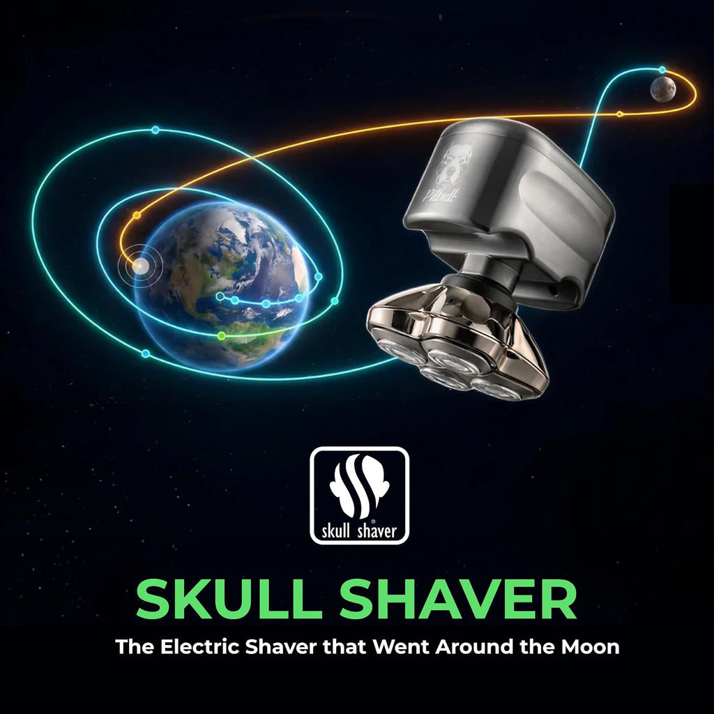 Skull Shaver - Afeitadora Palm MX5 para cabeza y cara - Afeitado suave