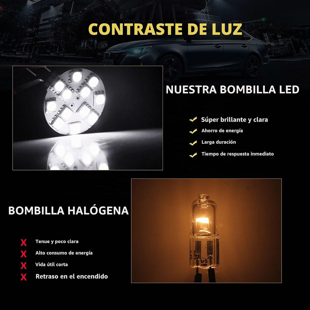 YM E-Bright Paquete de 12 bombillas LED G4 con base de pasador late...
