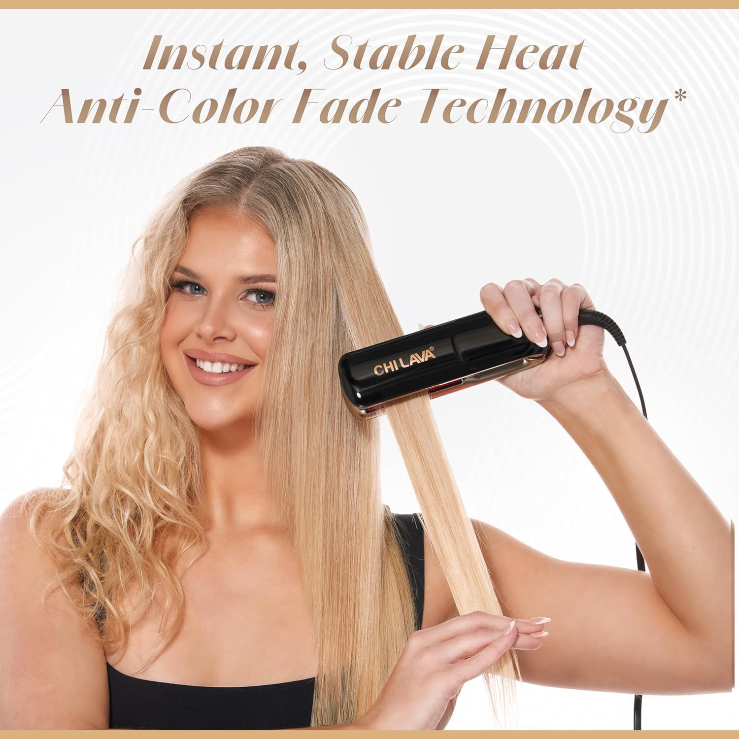 CHI Lava MiniStyler &amp; CHI 44 Iron Guard (2 onzas), Dúo de Regal...