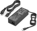 Cargador universal para portátil USB C de 100 W, compatible con Len...