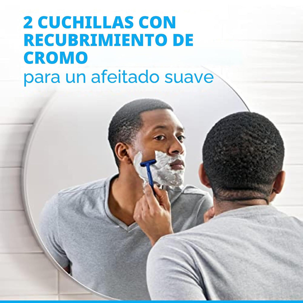 Gillette Sensor2 - Maquinillas de afeitar desechables para hombres,...