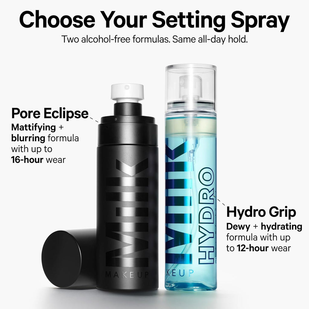 Milk Makeup Hydro Grip Set + Spray refrescante con ácido hialurónic...