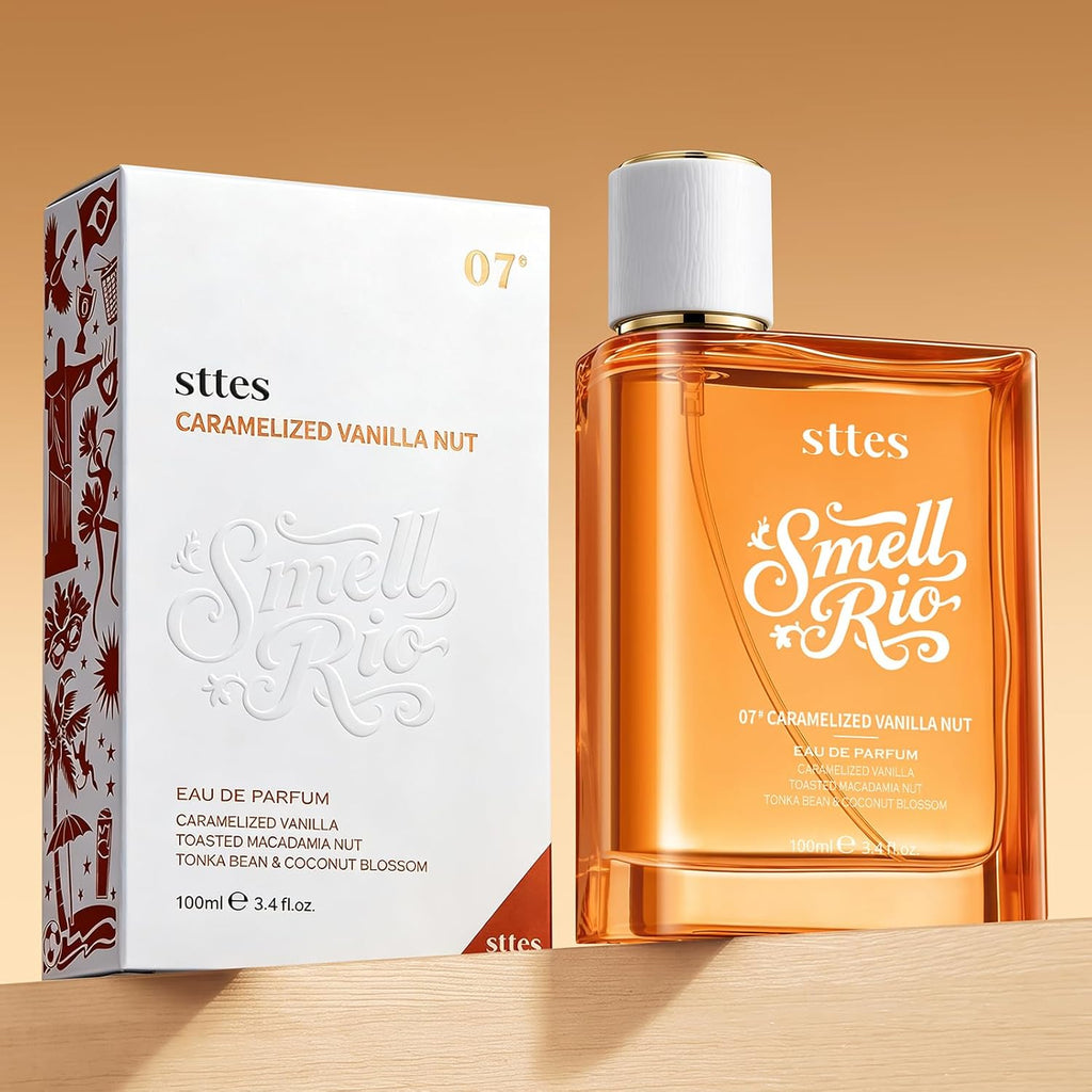 Sttes Smell Rio 07 - Perfume de vainilla caramelizada para mujer |...