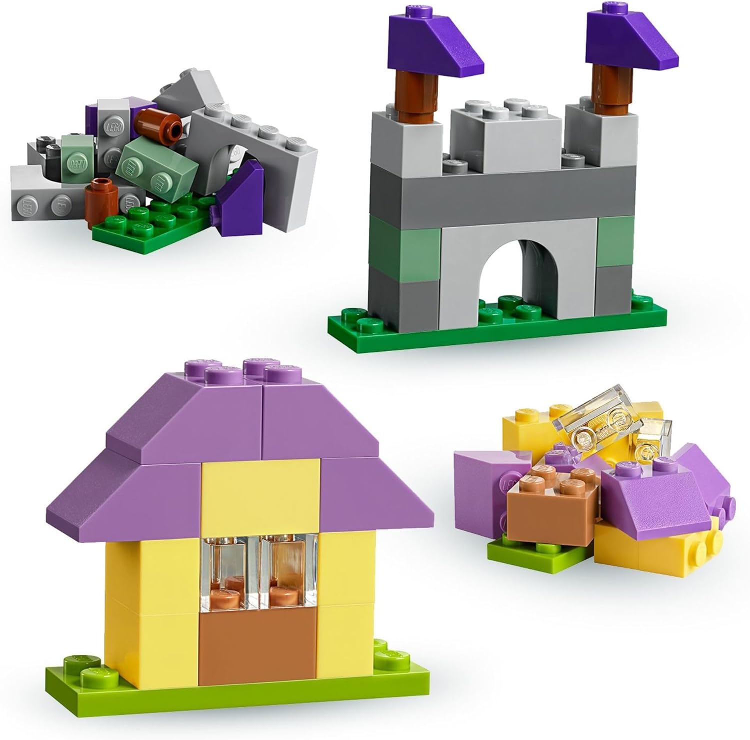 LEGO Classic Maleta creativa 10713 - Incluye estuche organizador de...