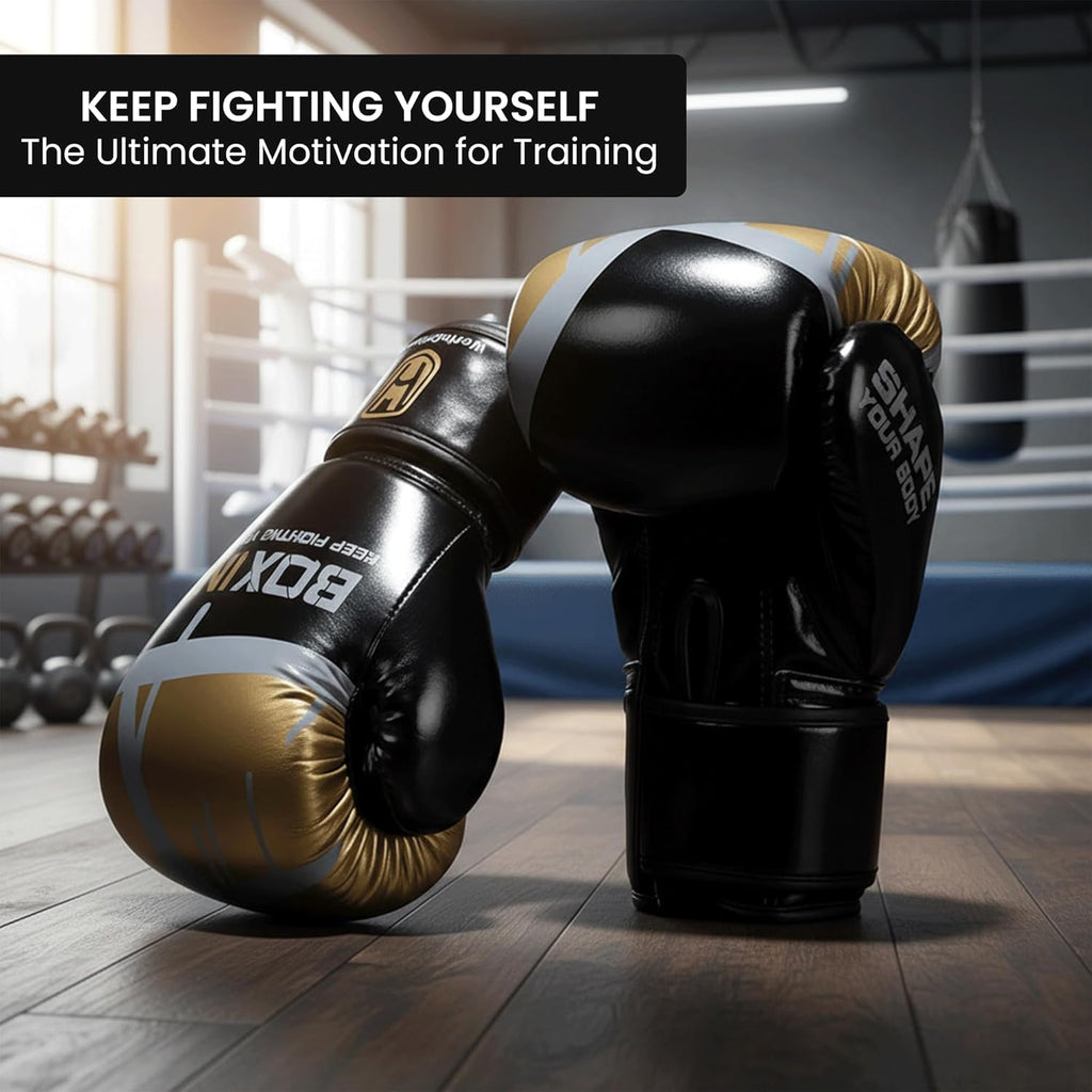 EVERVA HUB -Guantes de boxeo \u2013 Guantes de entrenamiento de pie...