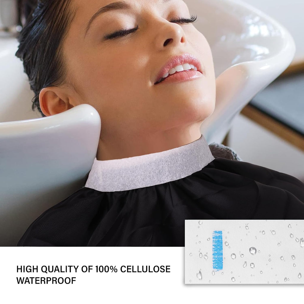 Papel desechable para cuello de peluquero con herramienta de acceso...