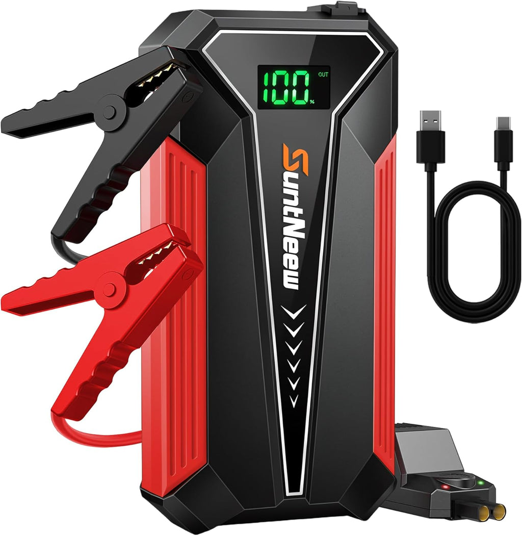 Jump Starter Power Bank de 8000 mAh (hasta 6.5 L de gasolina\/5.0 L...