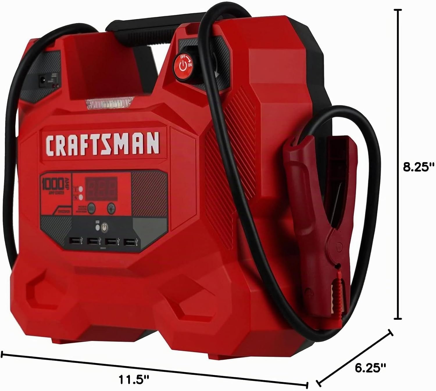 CRAFTSMAN Arrancador de batería de automóvil de 1000A y estación de...