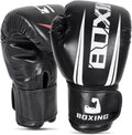 Guantes de boxeo para hombre, guantes de entrenamiento de boxeo, Mu...