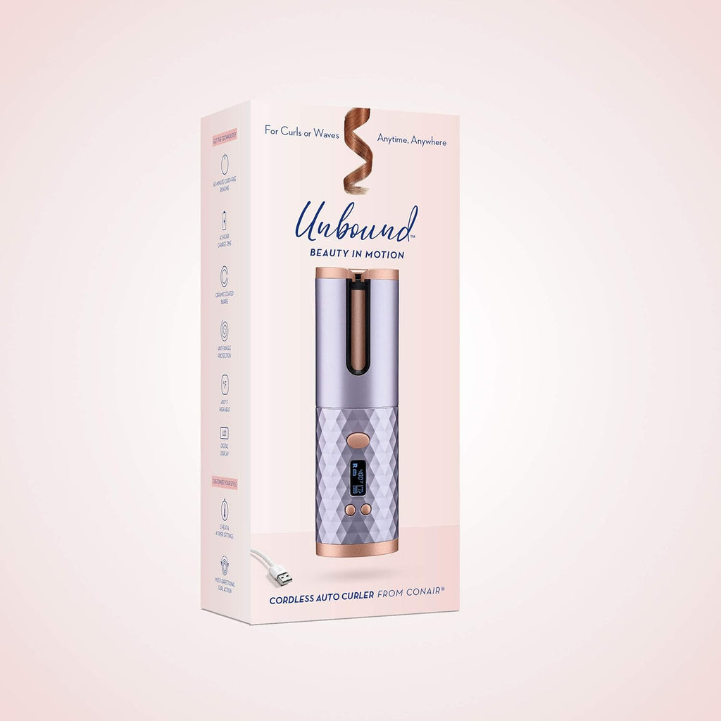 Conair Unbound Rizador Automático Inalámbrico - Rizador Automático...