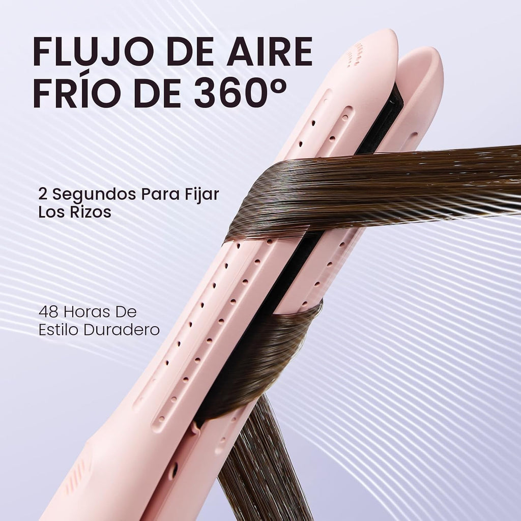Wavytalk Cool Curl Pencil 0.65" Airflow - Plancha rizadora para cab...