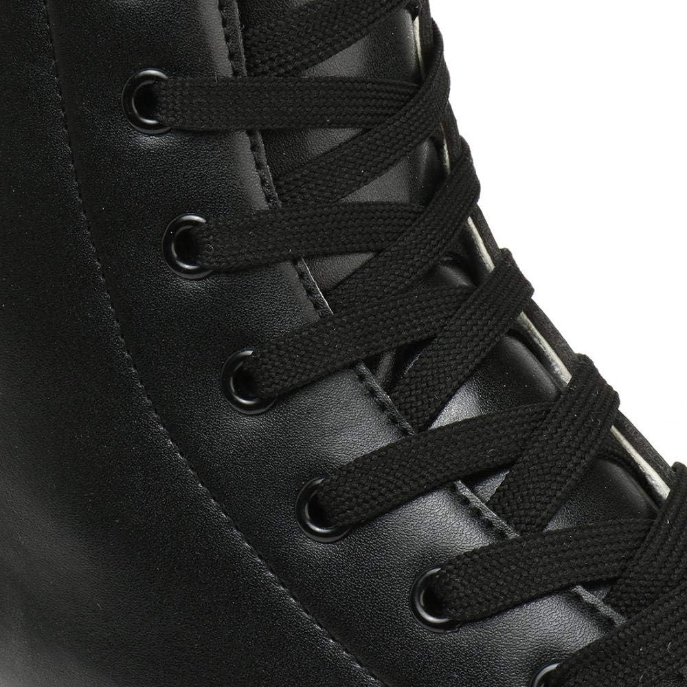 YYW - Patines de cuero PU de alta calidad para mujeres y hombres, t...