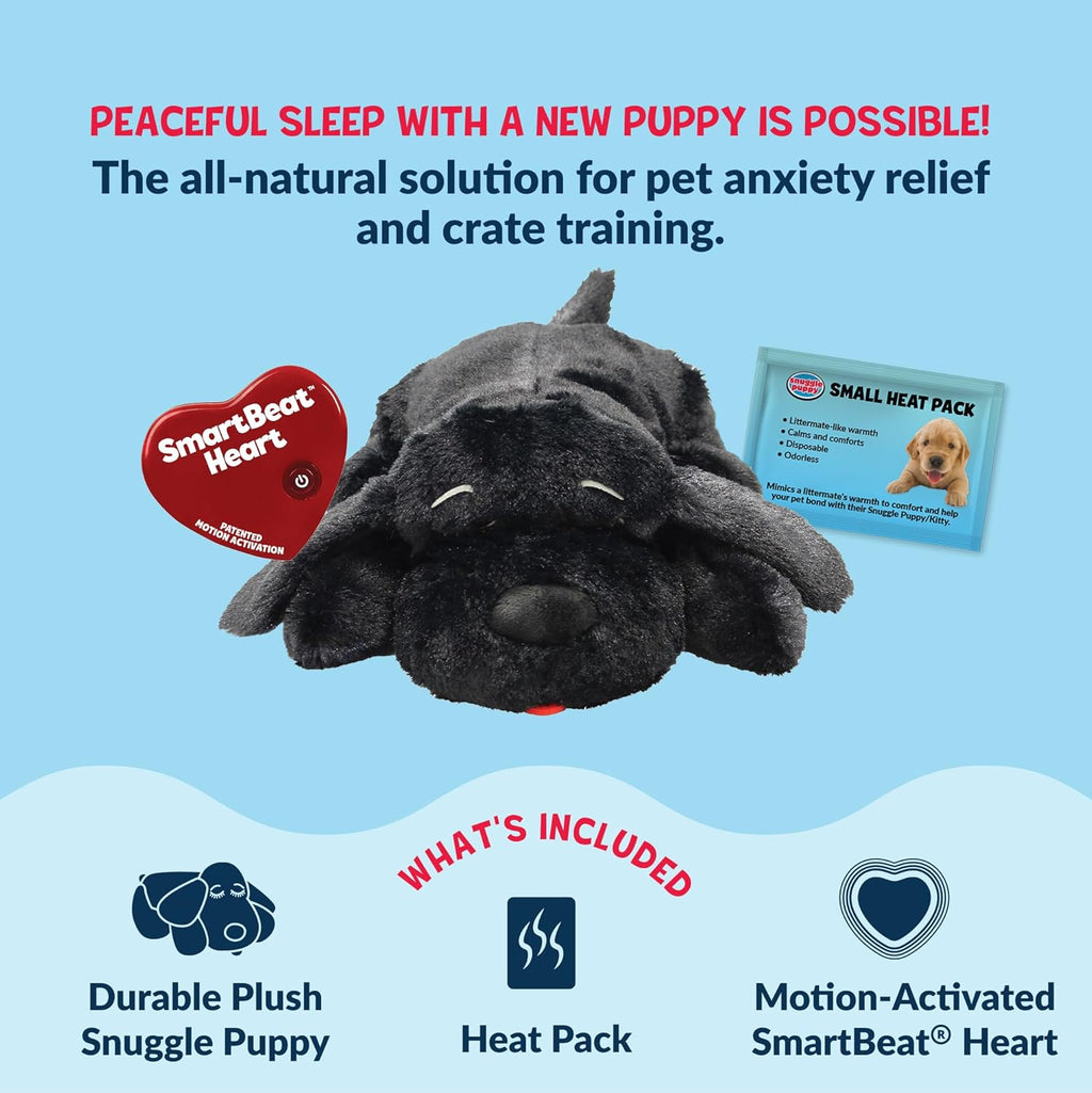 Snuggle Puppy Original Junior Heartbeat - Juguete para cachorros de...