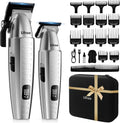 Ufree Cortapelos profesional para hombres con bolsa, juego de corta...