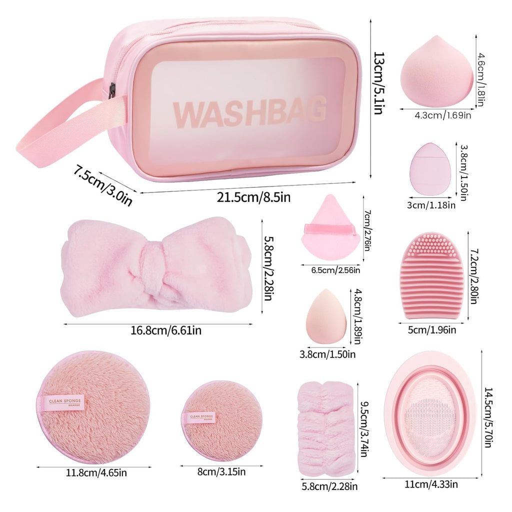 MAANGE Juego de 54 brochas de maquillaje, juego de herramientas de...