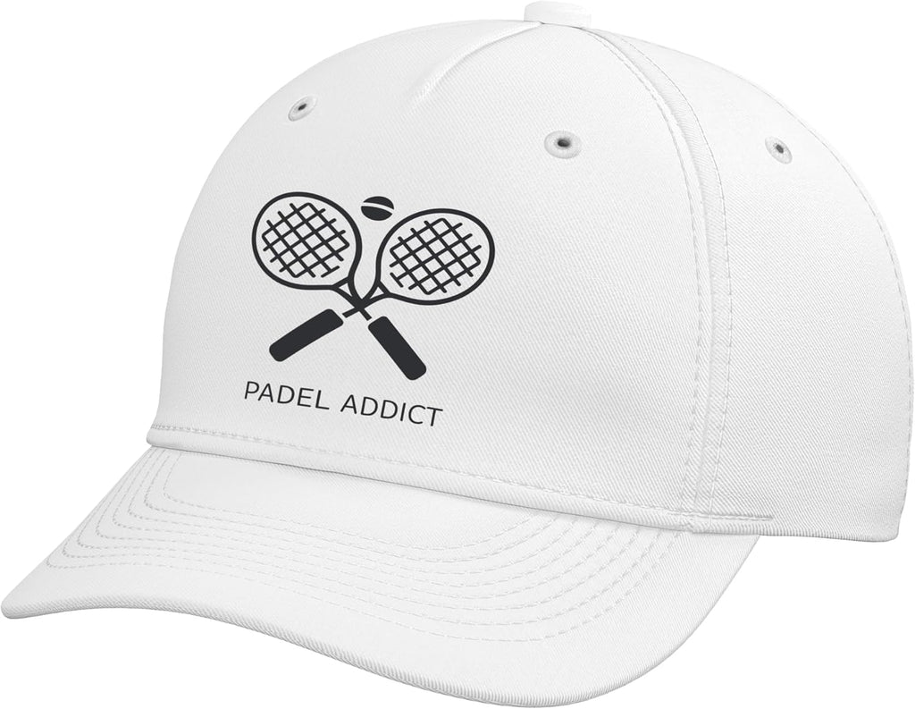 Padel Addict Game On! Gorra de béisbol ajustable para entusiastas d...