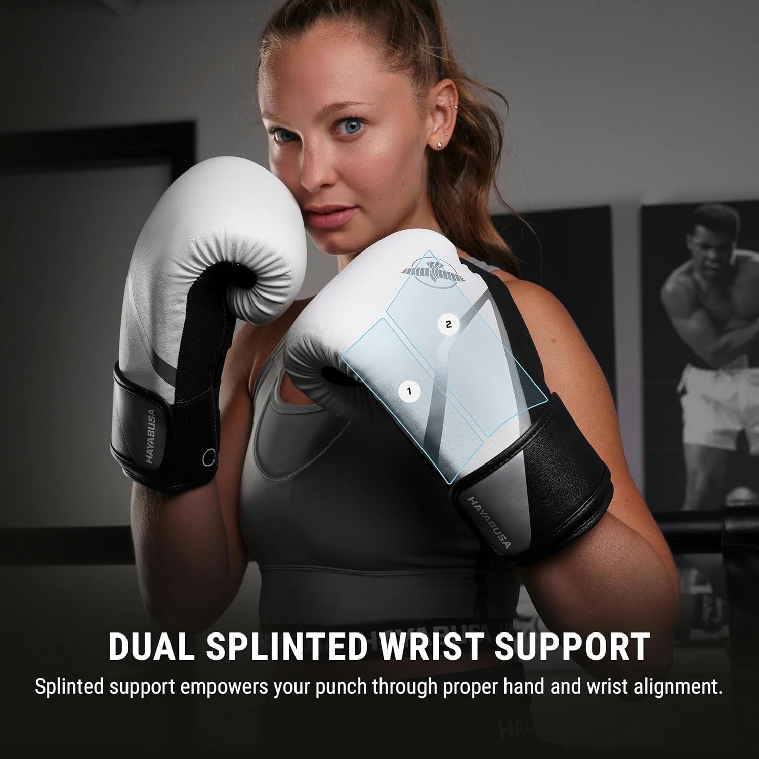 Hayabusa E1 - Guantes de boxeo para hombres y mujeres
