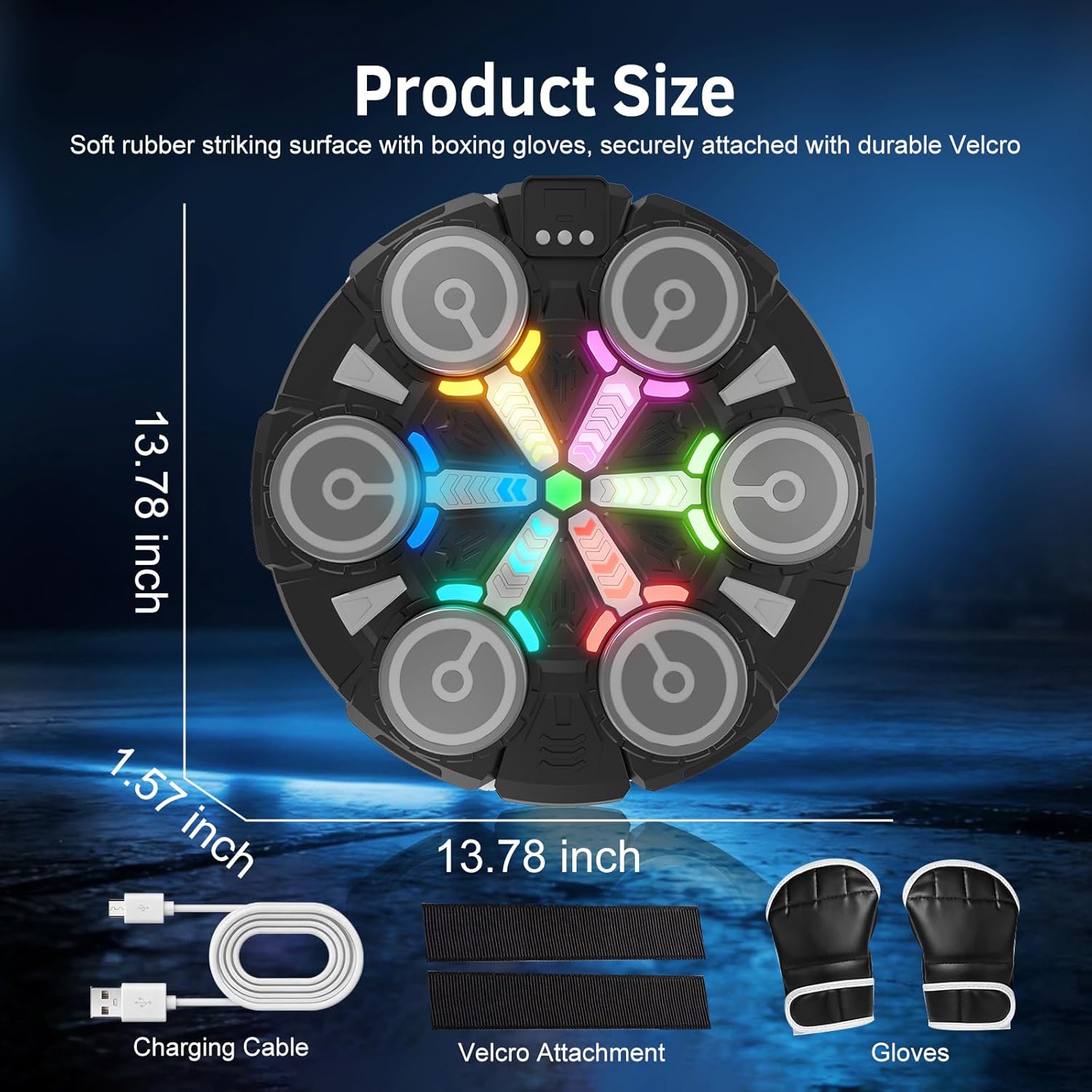 Yucate Music Boxing Machine, Saco de Boxeo montado en la Pared con...