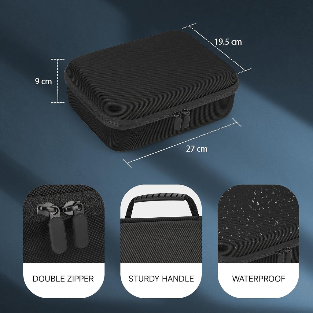 MOSLA Estuche duro para accesorios de peluquero para cortar el cabe...