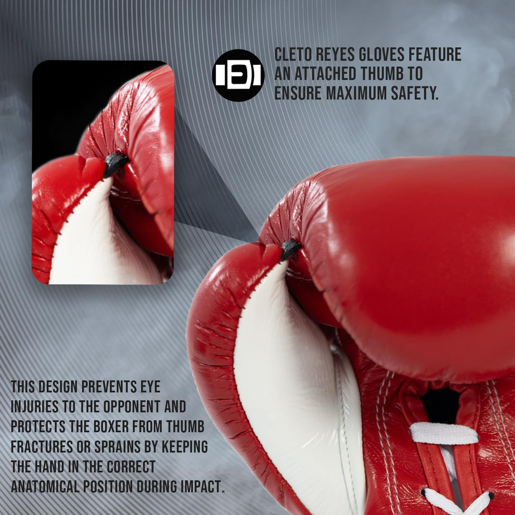 CLETO REYES Guantes de boxeo de competición profesional para hombre...