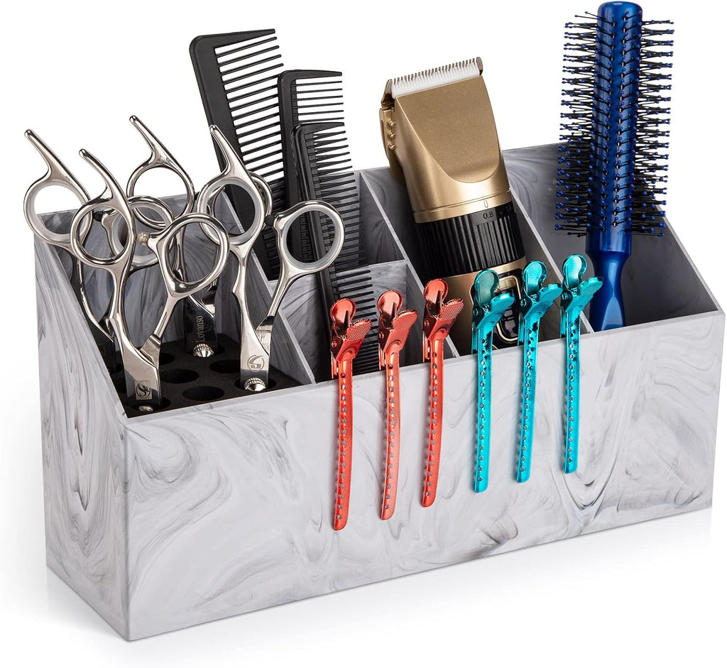 Noverlife Soporte para Tijeras de Peluquería, Organizador de Escrit...