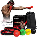 Dermasy - Pelota de reflejos de boxeo mejorada, pelota de entrenami...