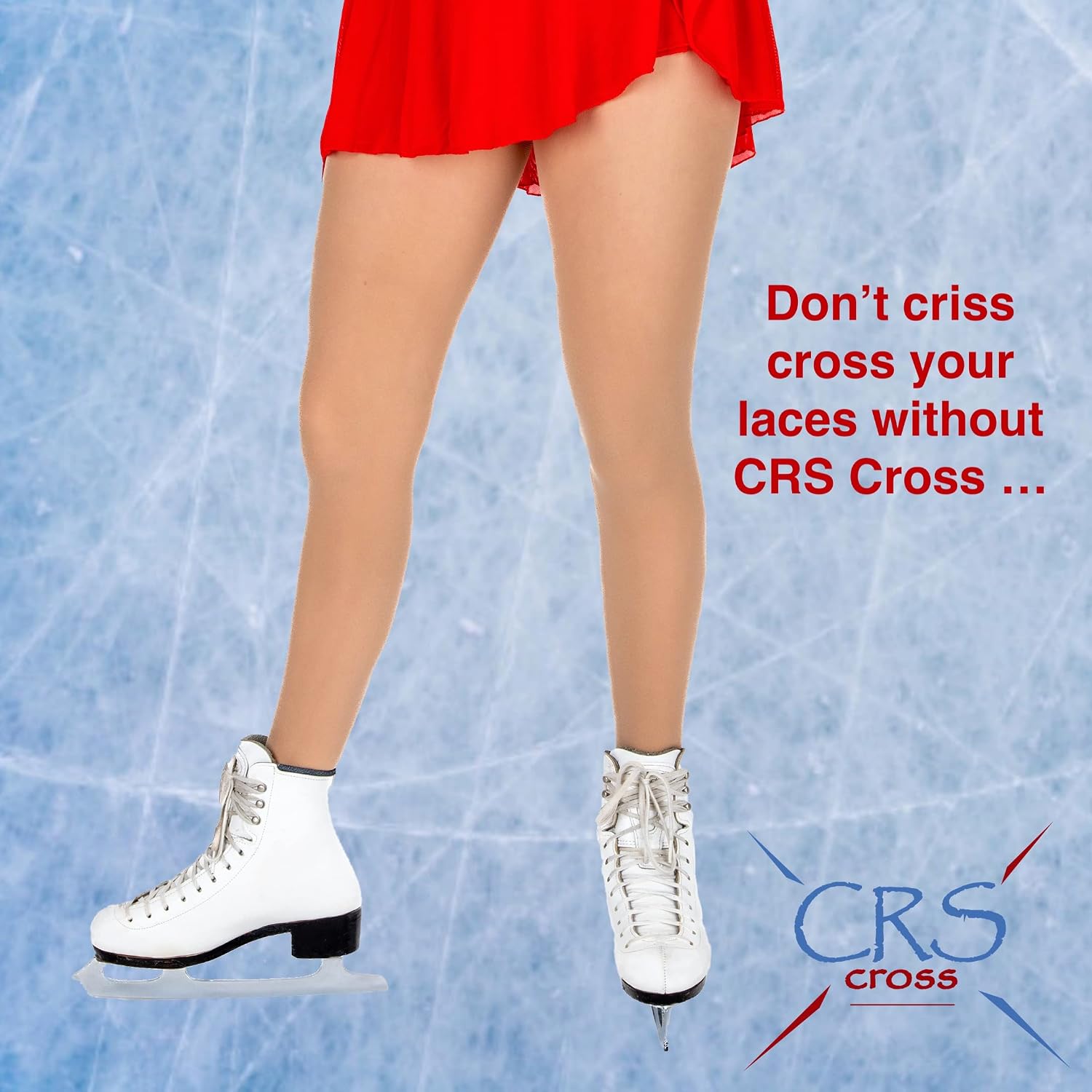 CRS Cross Medias de patinaje sobre hielo. 2 pares de medias de pati...