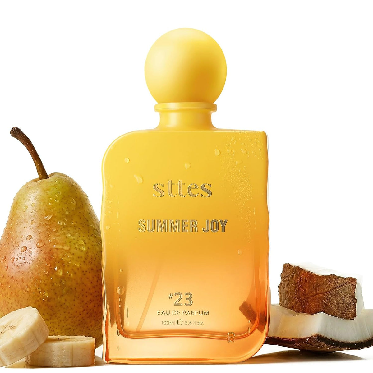 Sttes Perfume #23 Summer Joy Eau de Parfum para mujer, pera, plátan...