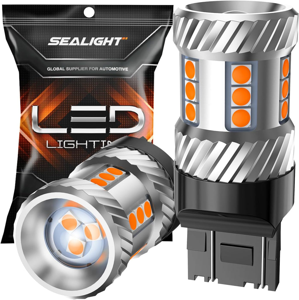 SEALIGHT 7443 Bombilla LED para Señal de Giro 7444NA 7441 7444 T20...