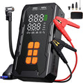 Arrancador de salto con compresor de aire, batería de coche de 12 V...