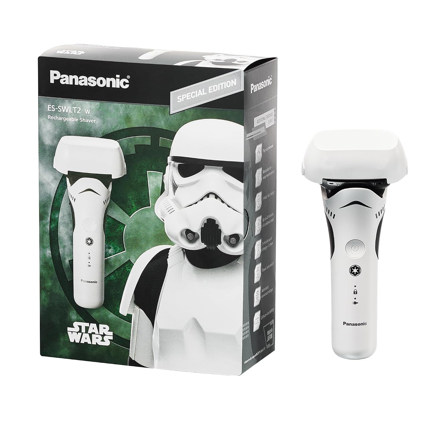 Panasonic Afeitadora Eléctrica, Edición Especial Diseño Star Wars S...