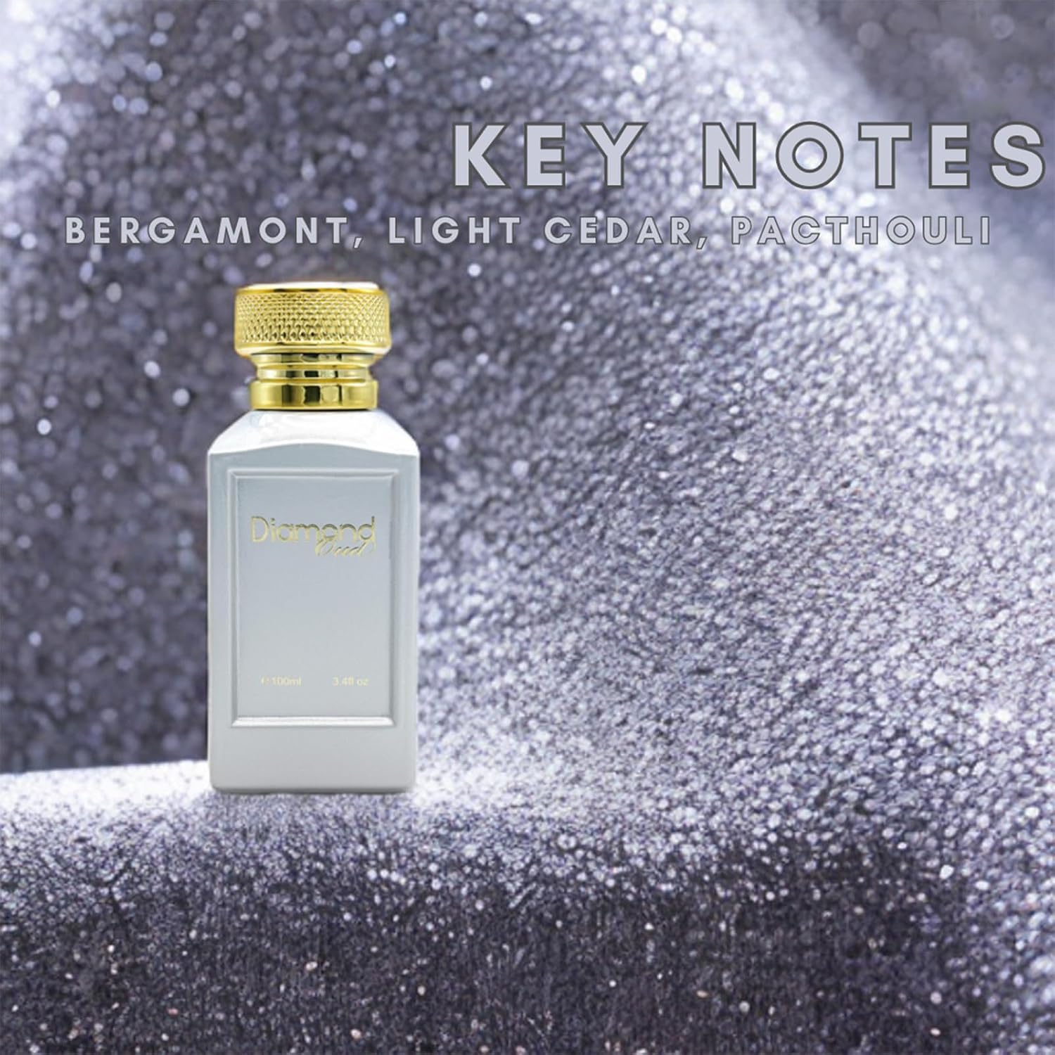 Fine Perfumery Diamond Oud - Aroma amaderado, Oud, cálido y picante...