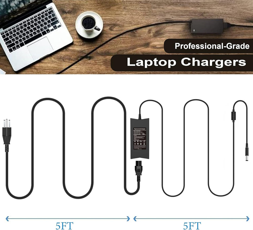 BULL-TECH Reemplazo para Dell 130W 0.291 in Punta AC Adaptador Carg...