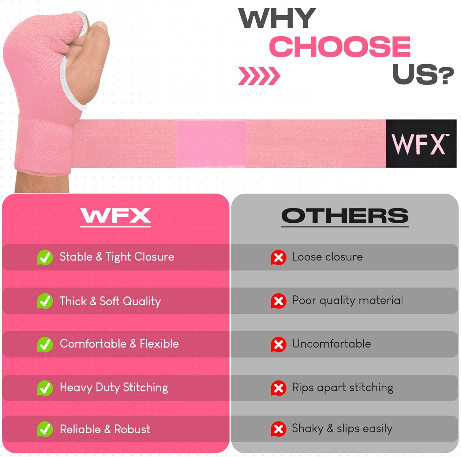 WFX - Guantes de mano para niños y jóvenes de boxeo, interiores, co...