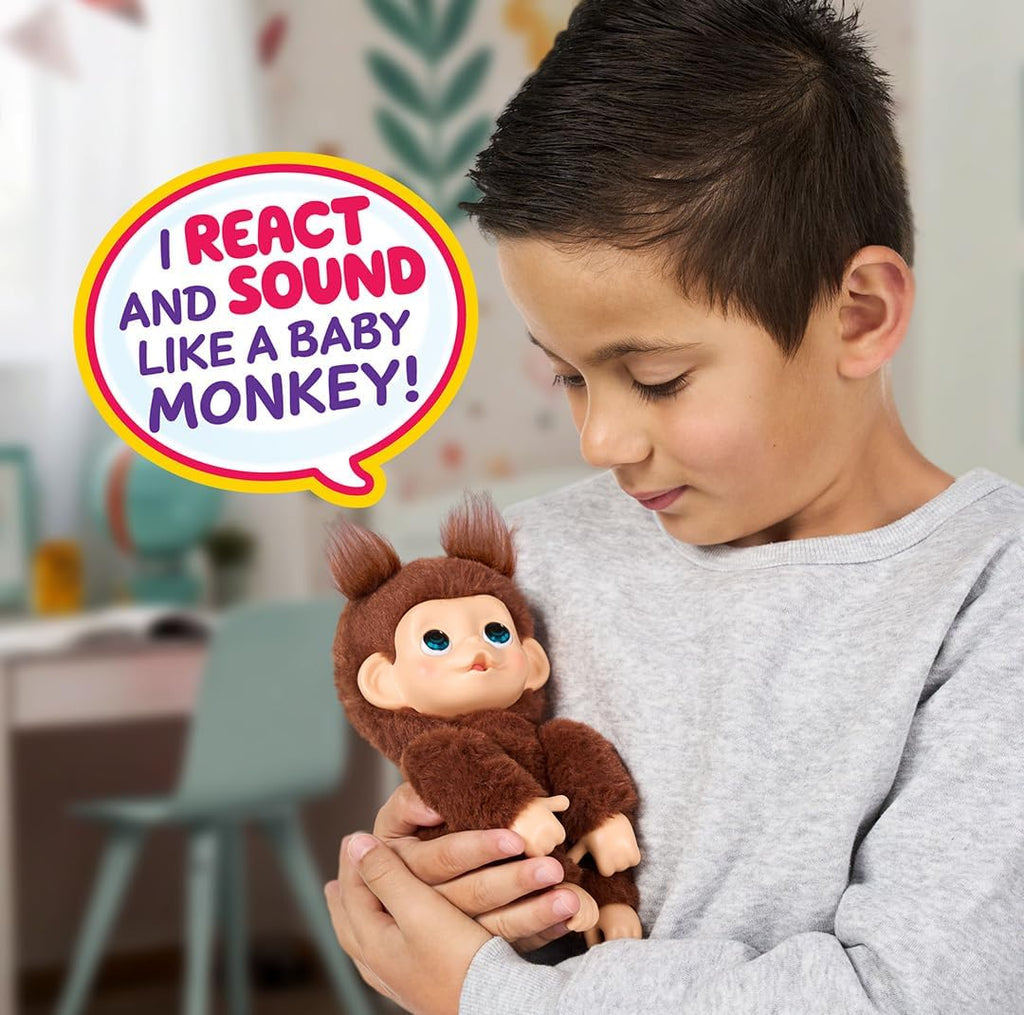 Little Live Pets Baby Monkey Minis y Chikki Cherry. Juguete interac...