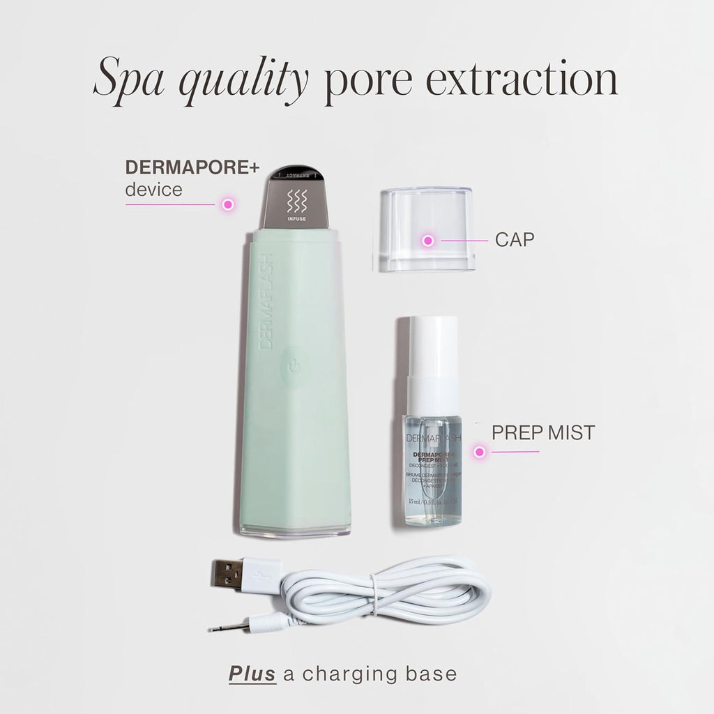 DERMAFLASH DERMAPORE+ Dispositivo de cuidado de la piel, extractor...