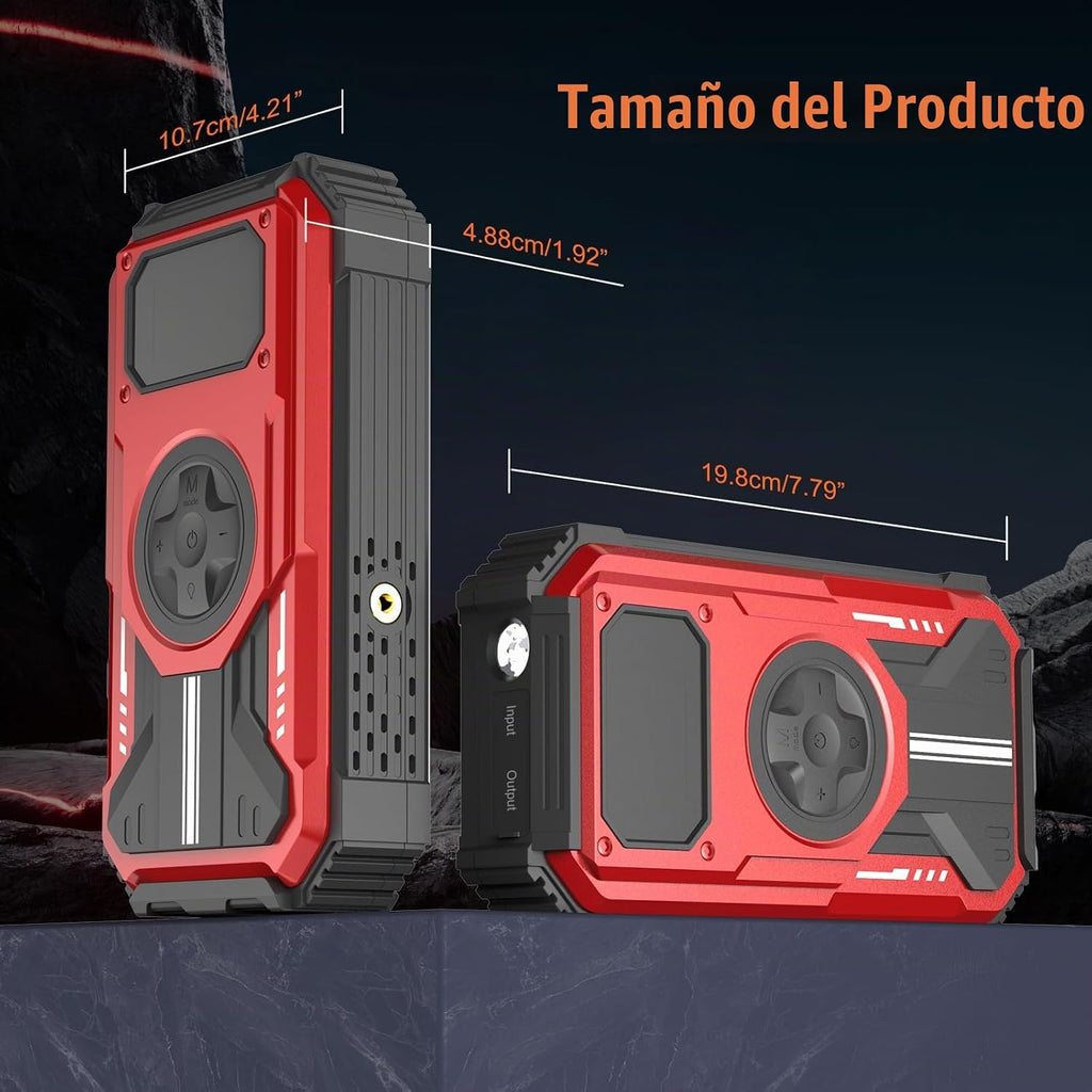 Eigotrav PD-270 6000A Arrancador de salto con compresor de aire, 15...