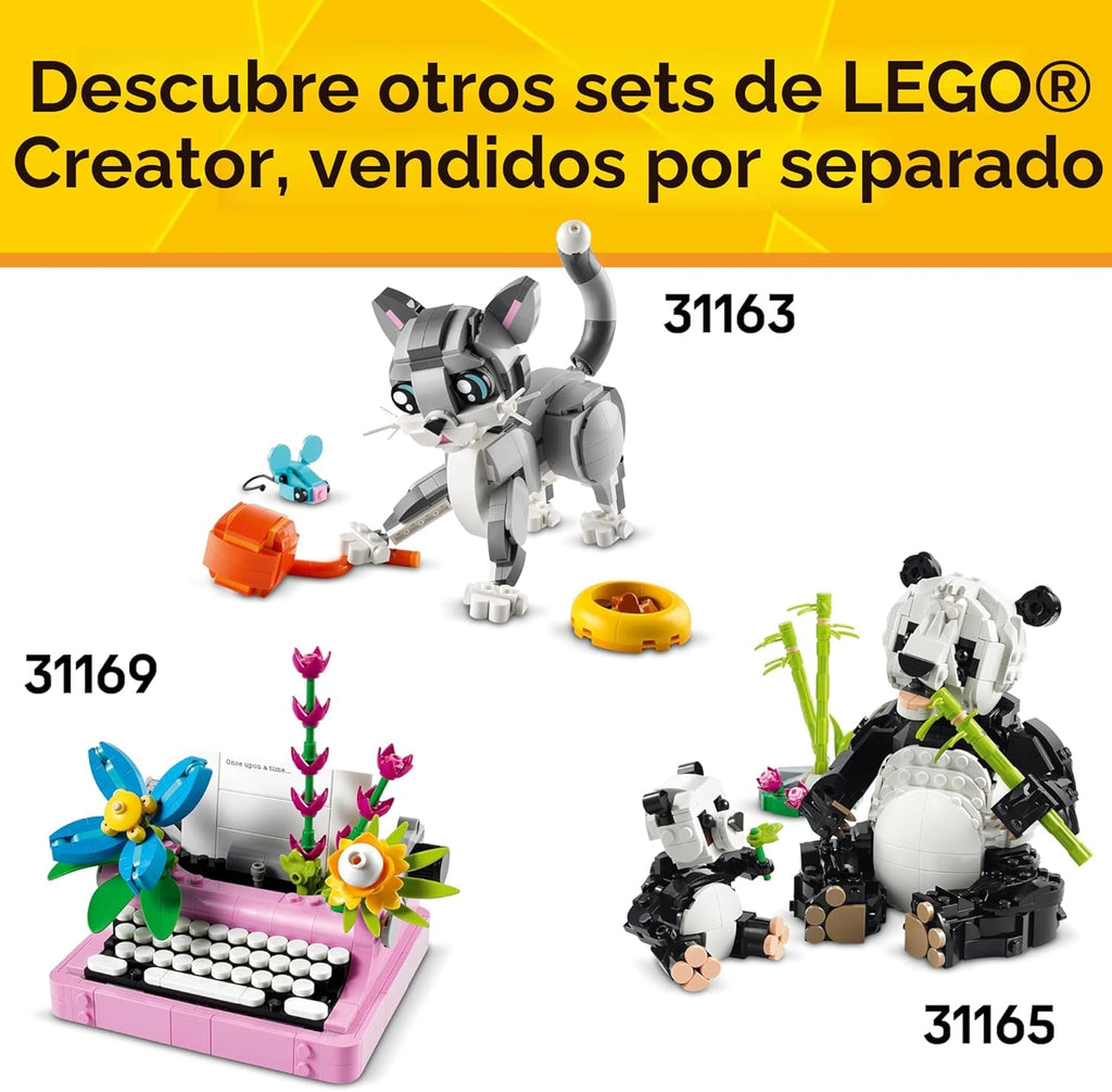 LEGO Creator 3 en 1 Juguetes Lindo Conejo - Juego de Construcción c...