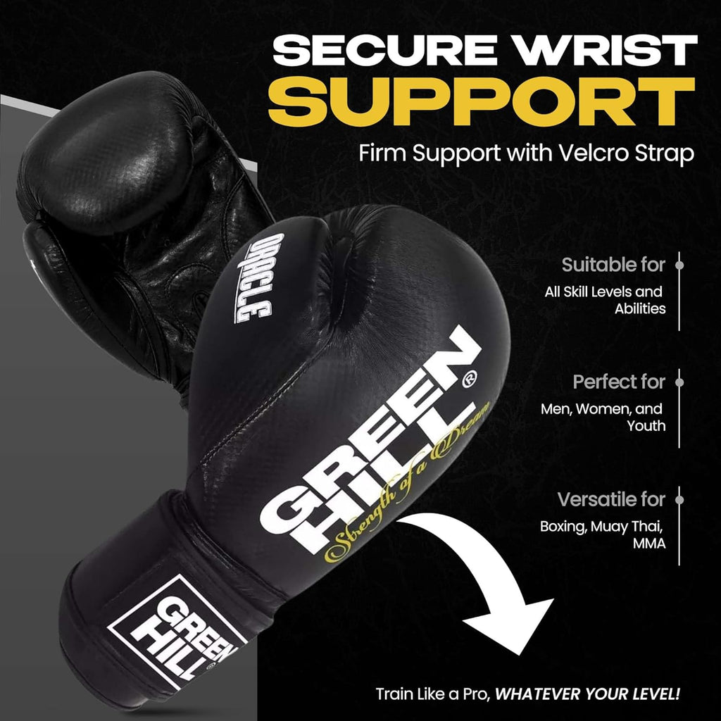 Green Hill Oracle Guantes de boxeo para hombres y mujeres \u2013 Gu...