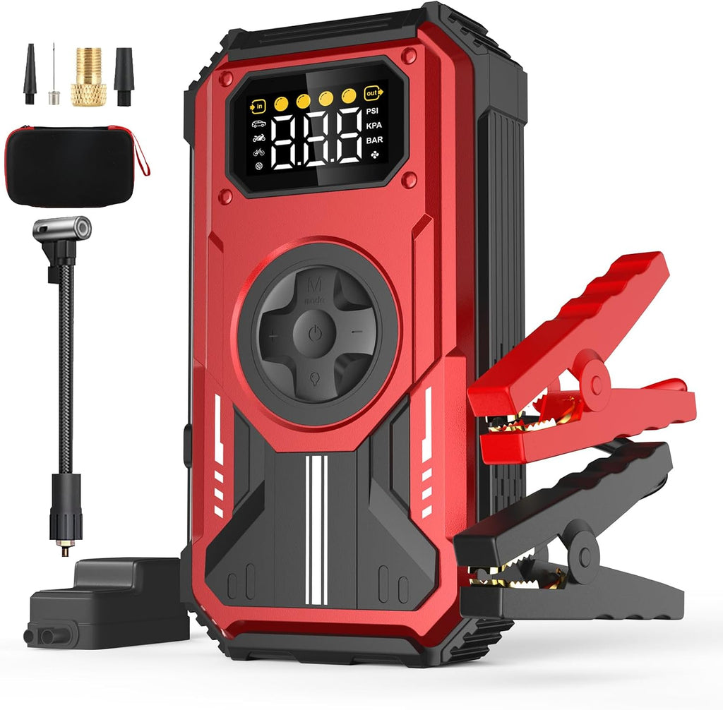 Eigotrav PD-270 6000A Arrancador de salto con compresor de aire, 15...