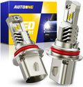 AUTOONE HB5\/9007 Bombillas LED, tamaño OEM, sin parpadeo, 1000% má...