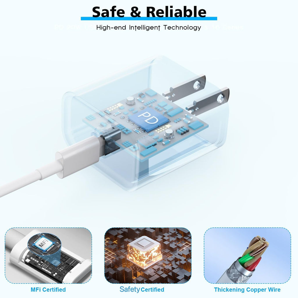 [Certificado MFi de Apple] Cable largo USBC a USBC de 10 pies de ca...
