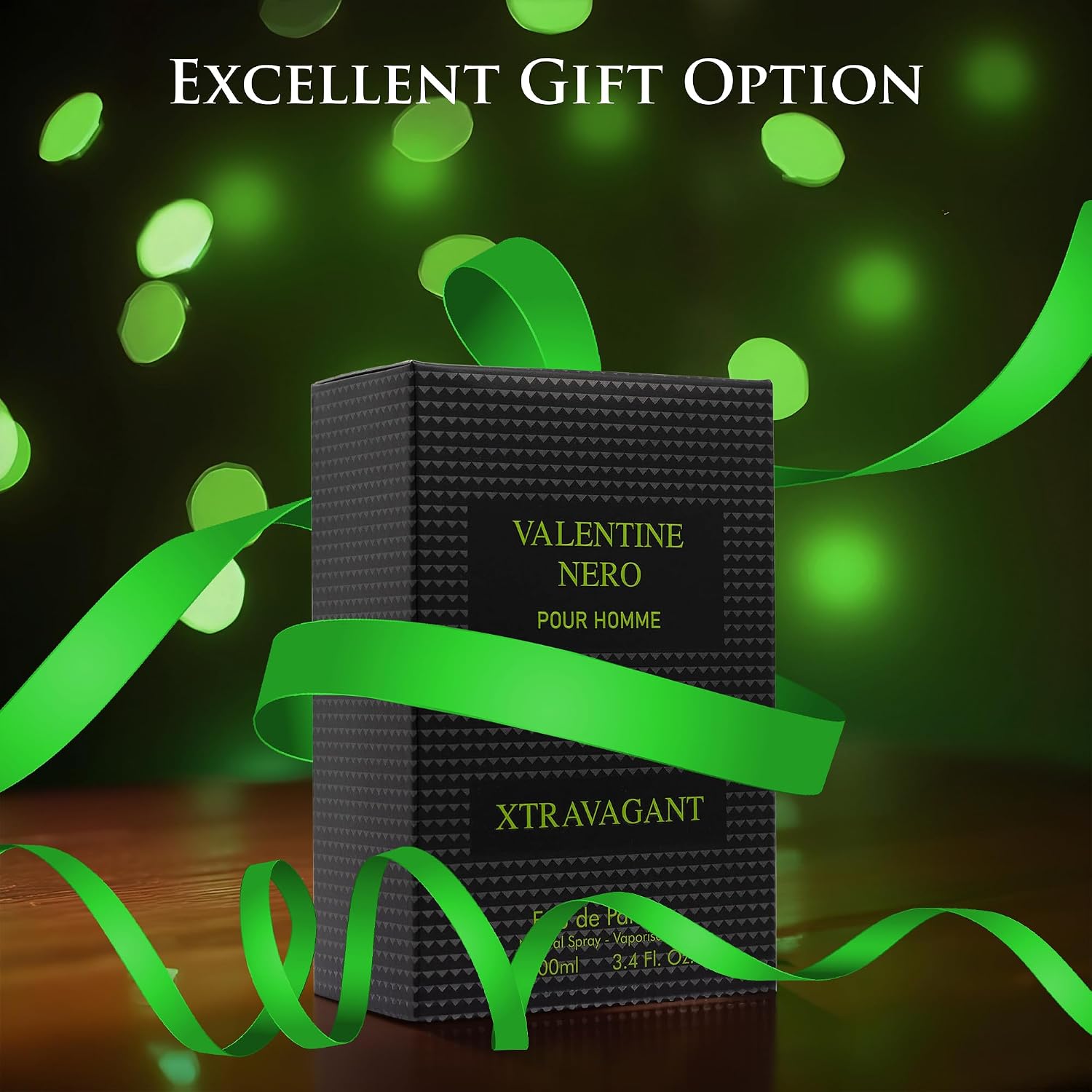 Valentine Nero Xtravagant para Hombre - Fragancia Oriental Fougere...