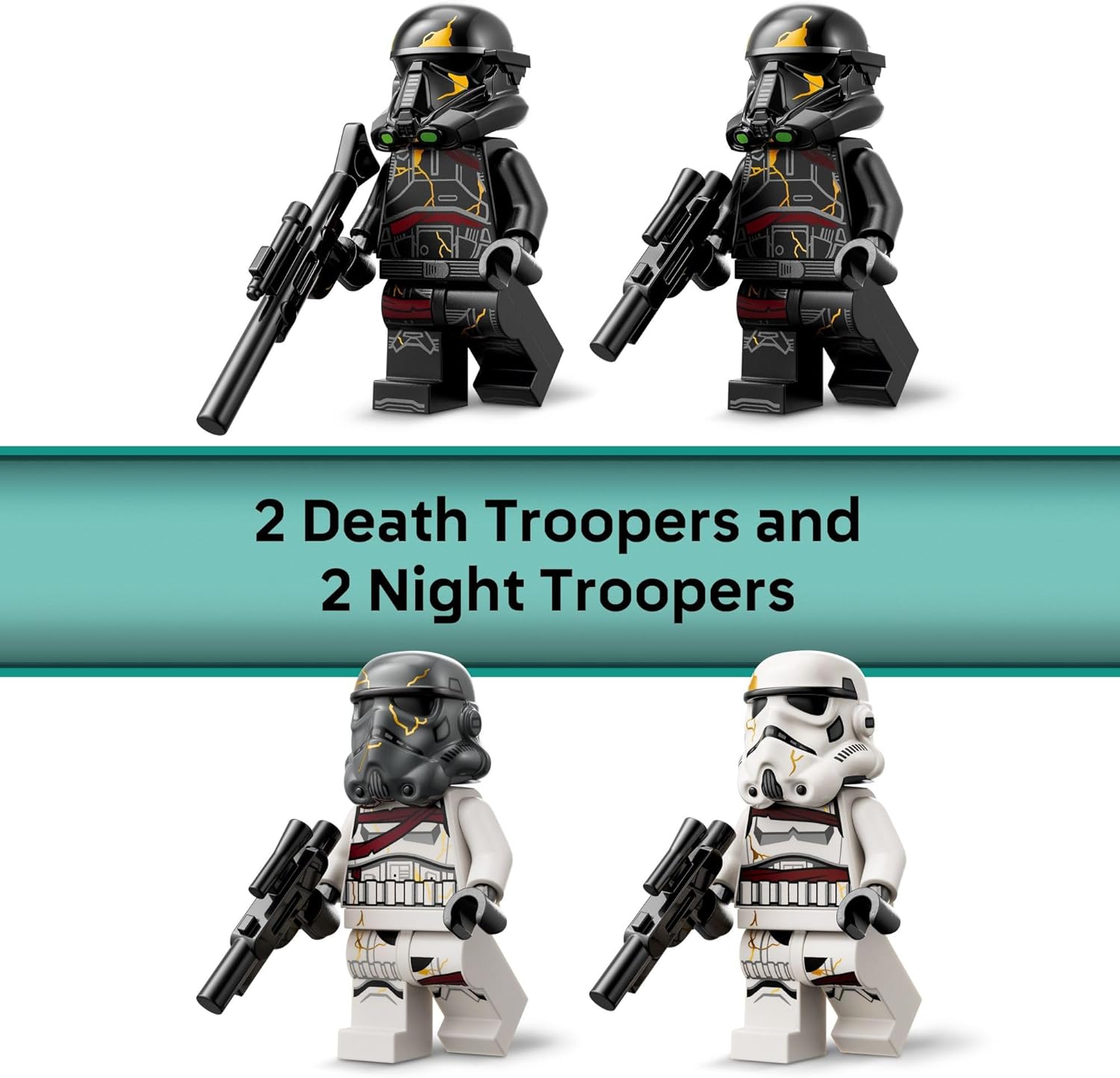 LEGO Star Wars Paquete de soldados Death Trooper y Night Trooper pa...