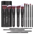 BS-MALL - Pinceles de maquillaje premium, 14 unidades, base sintéti...
