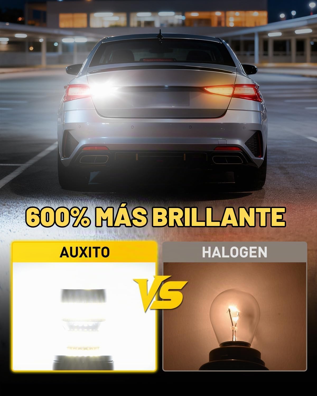 AUXITO 3157 - Foco LED blanco, súper brillante 3156 3056 3057 4157...