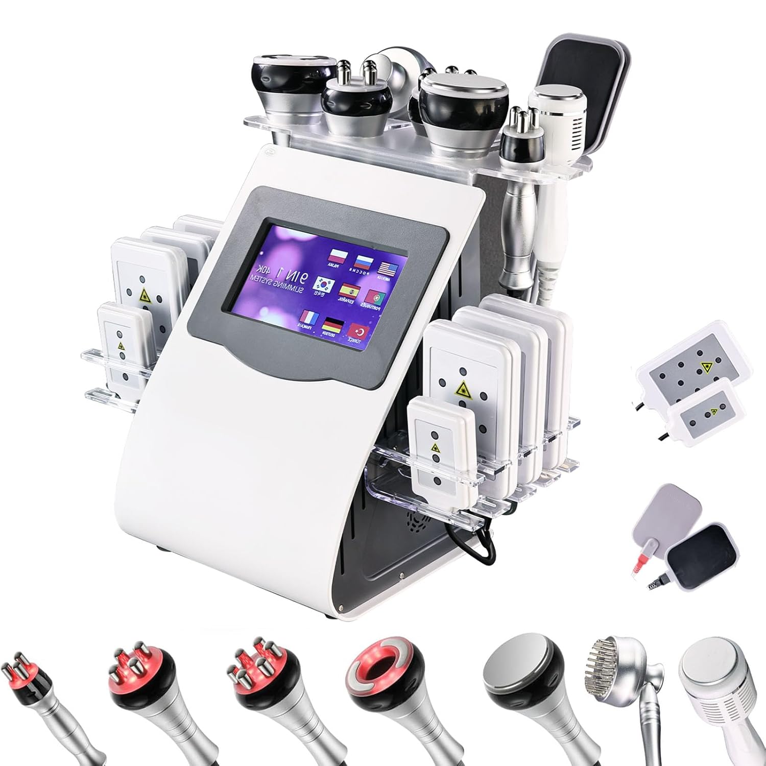 Dispositivo de belleza para el cuidado facial y corporal en casa co...
