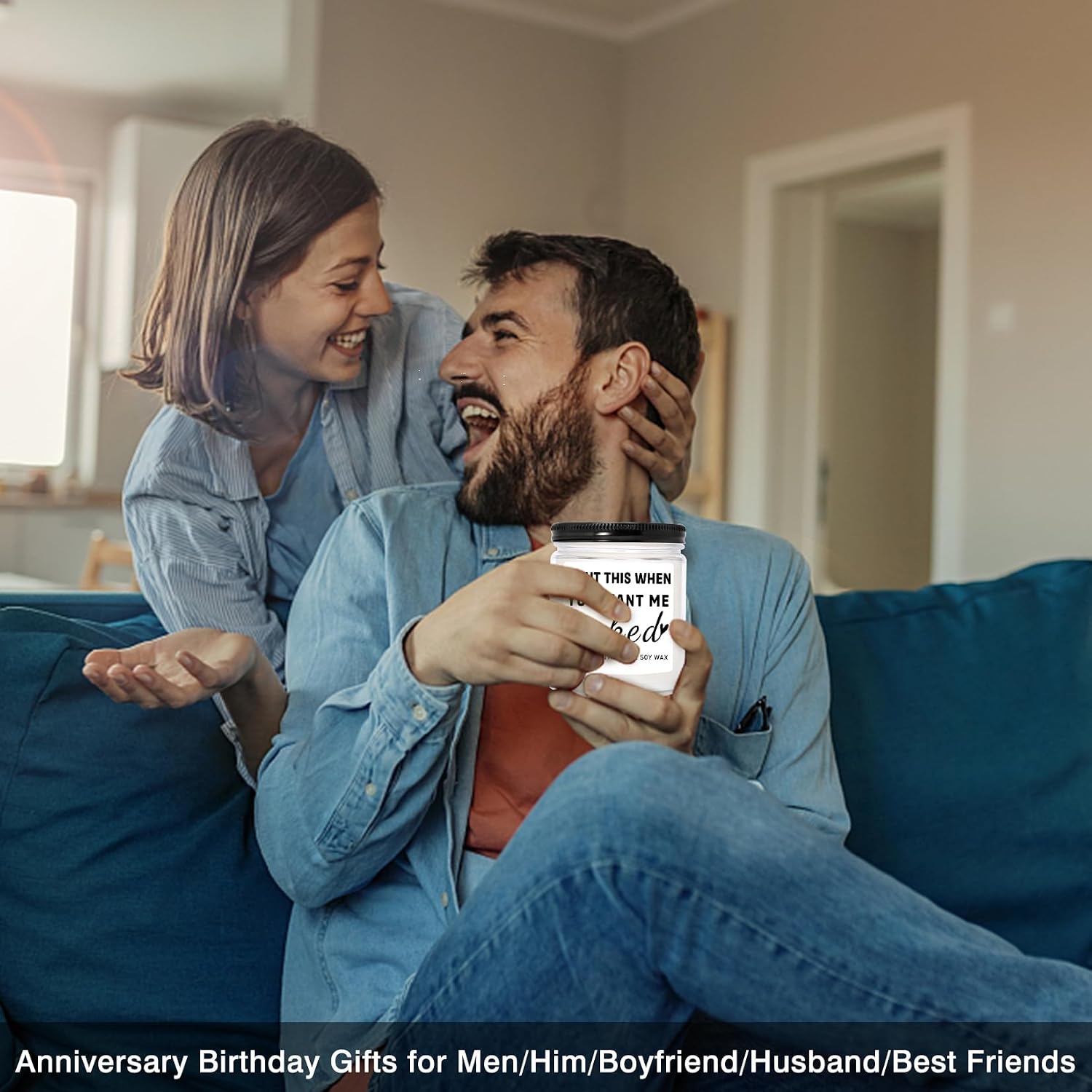 Homsolver Regalos para él, novio, marido, hombre, divertido, cumple...