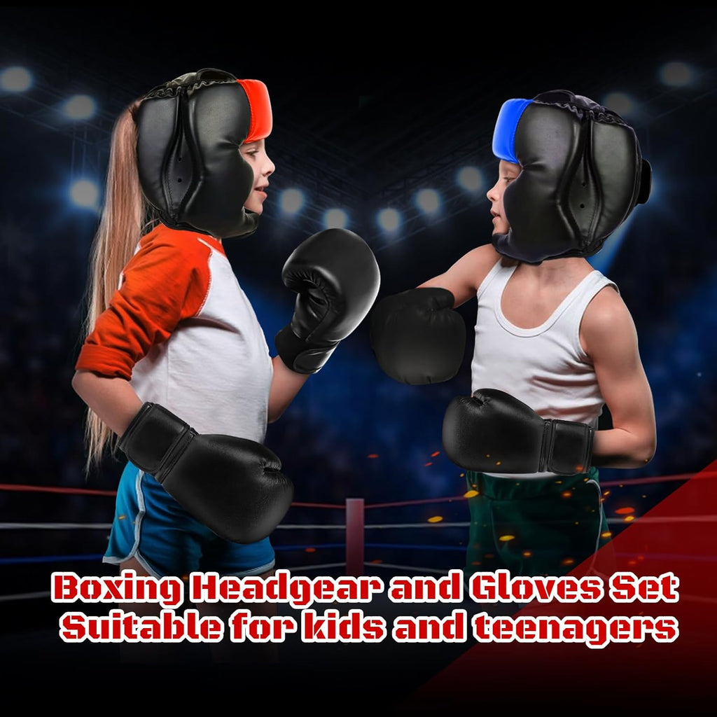 YORWHIN Protector de cabeza de combate con guantes - Casco de segur...