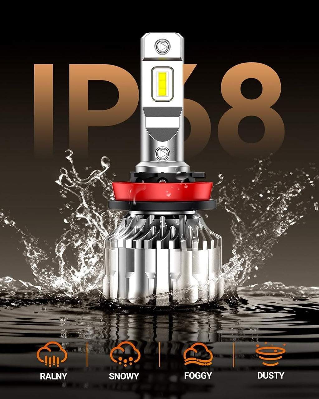 SEALIGHT - Combo de bombillas H8\/H9\/H11 9005\/HB3, antiniebla, ul...